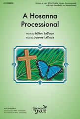 A Hosanna Processional Unison/Two-Part choral sheet music cover